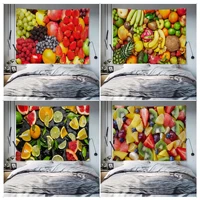 fruit pattern hippie wall hanging tapestries home decoration hippie bohemian decoration divination home decor