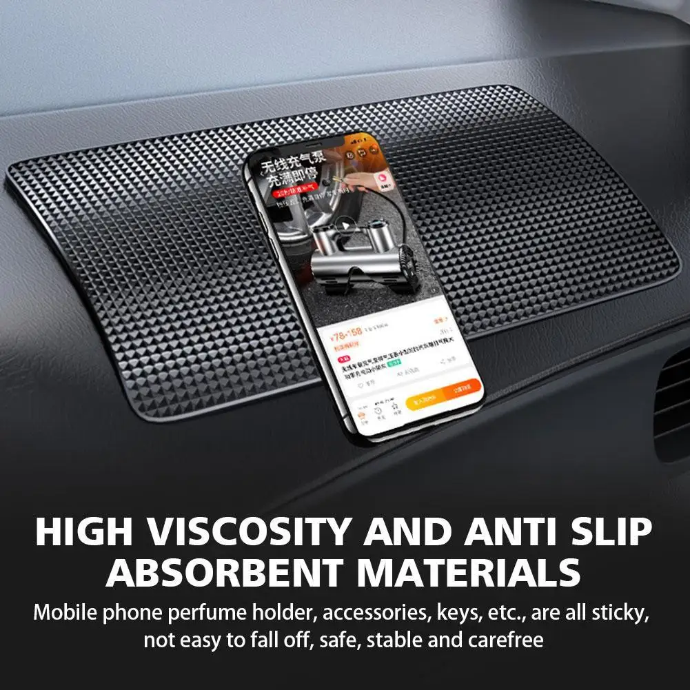 

NEW Car Anti-slip Mats Dashboard Interior Mats Multi-purpose Suitable For Storage Box Armrest Seat Backrest Car Interior