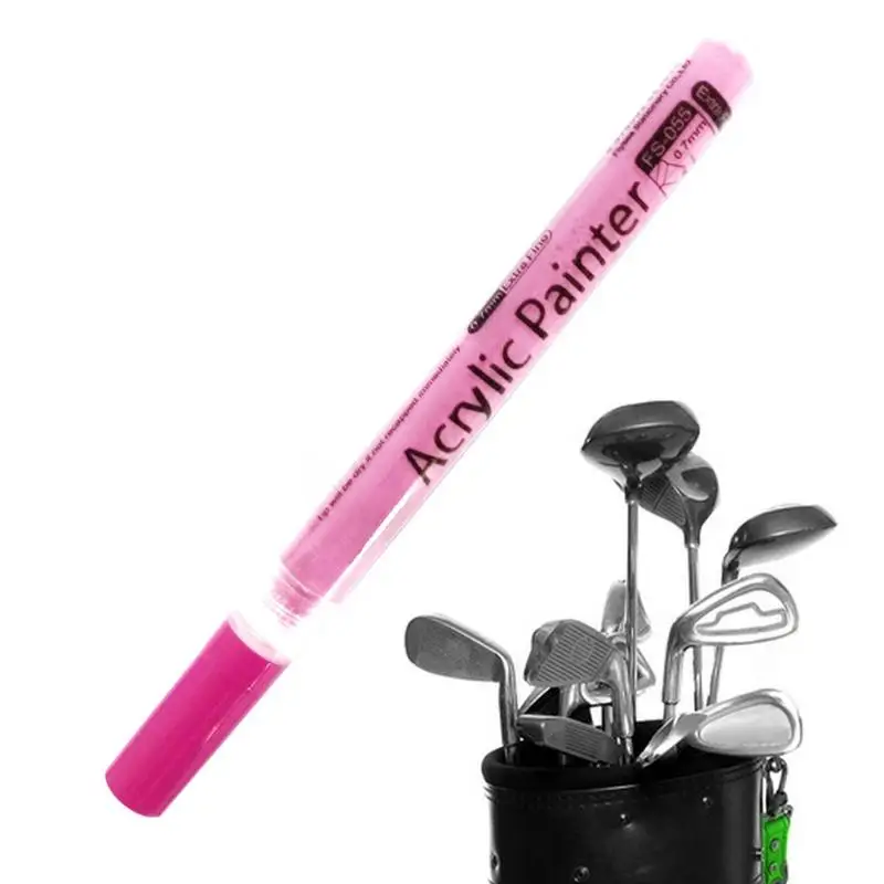 

Golf Club Pen Multicolor Color Changing Ink Pen Multicolor Ink Pen For Line Drawing Alignment Marks Tool Golf Club Pen For Stone