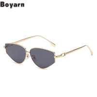 boyarn new small frame sunglasses steampunk fashion street photography jelly sunglasses womens eyewear sunglasse