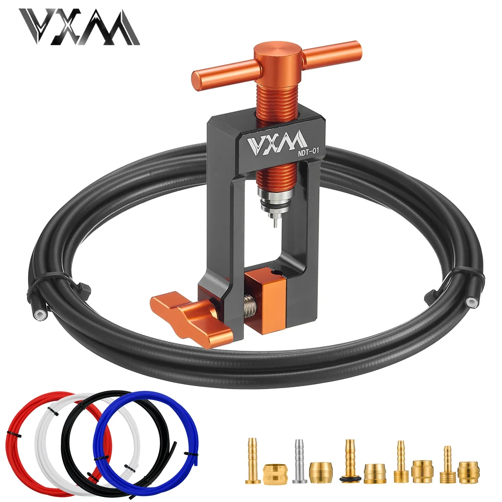 

VXM велосипедный Гидравлический дисковый тормоз, инструмент с иглой для масла, велосипедный шланг, кабель, плоскогубцы, соединитель оливы, вставка, подходит для BH59 BH90 Sram Magura