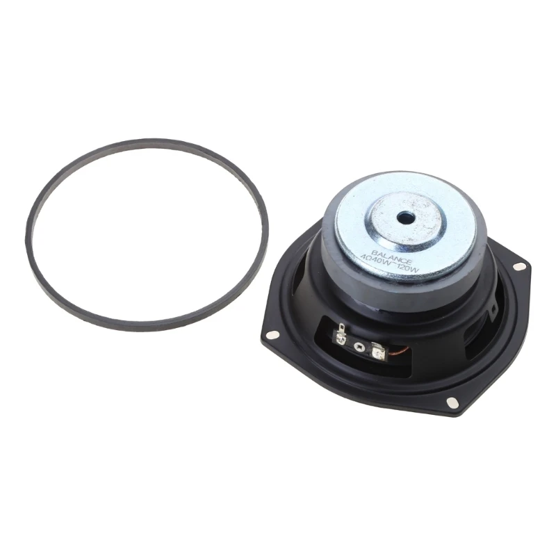 Новый 5 25-дюймовый сабвуфер динамик 8 Ом 4 120 Вт для электронного рояля Прямая