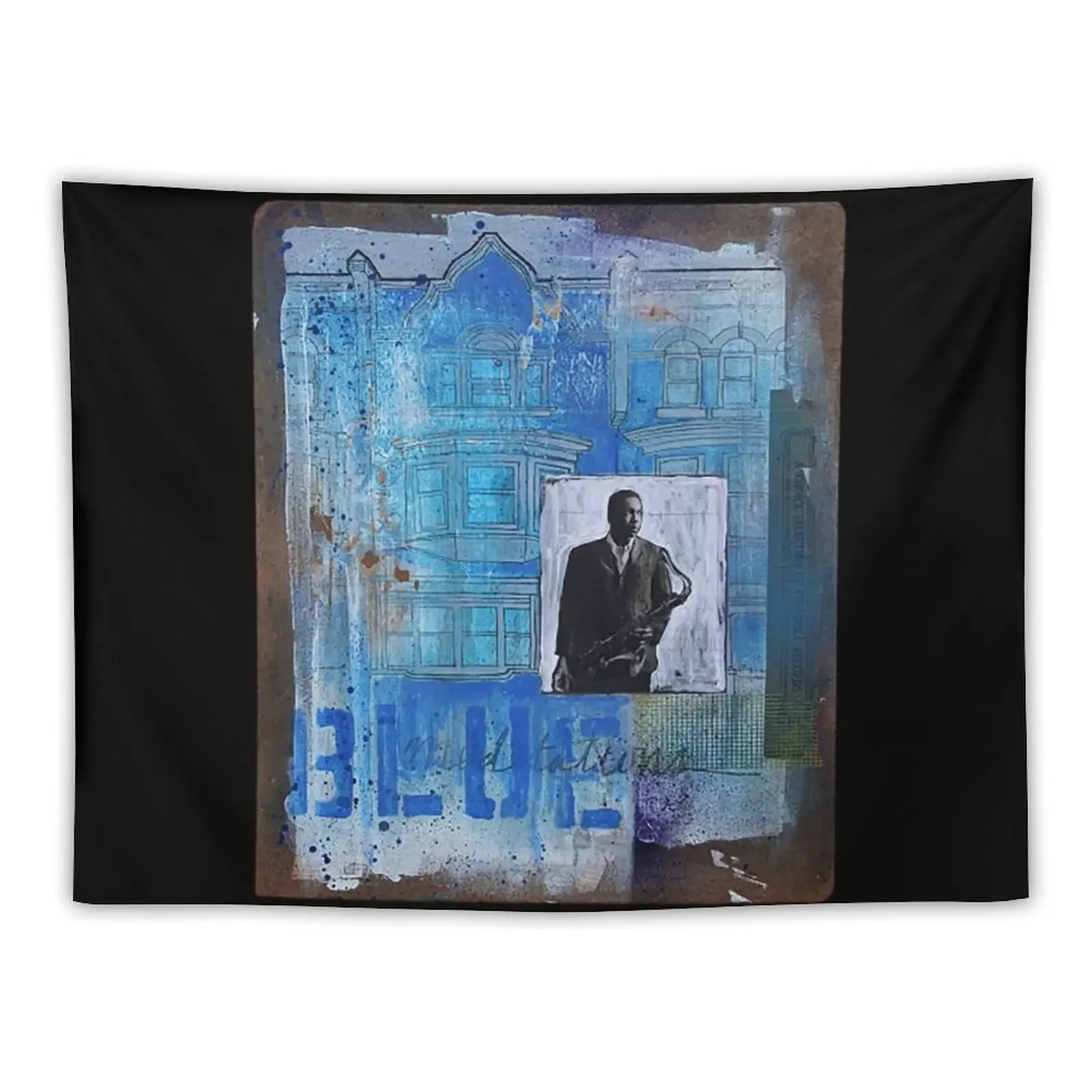 Гобелен John Coltrane настенные гобелены комнатный декор гобелен в Корейском стиле