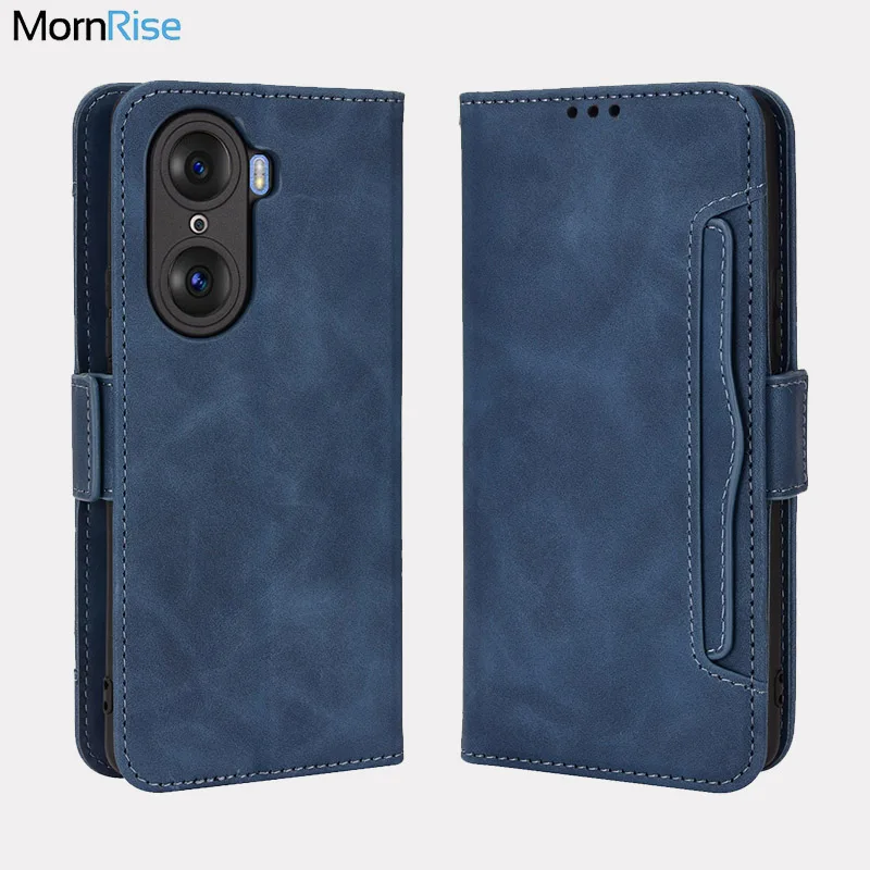 

For Huawei Honor 60 Pro Wallet Case Magnetic Book Flip Cover For Honor 60 Card Photo Holder Luxury Leather Mobile Phone Fundas