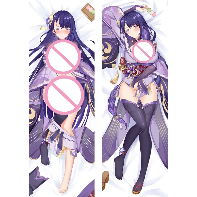 

Raiden Shogun Cosplay Pillowcase Game Genshin Impact Baal Hugging Body Pillwcase Otaku Dakimakura Pillow Cover Fans Collection