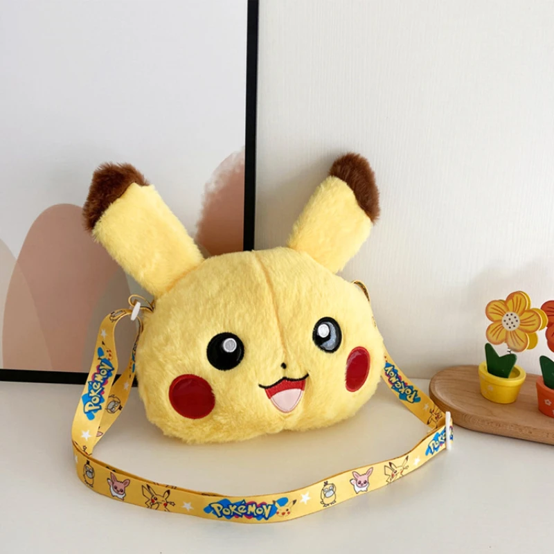 

Новая сумка-мессенджер на плечо Pikachu, кошелек с покемонами, Детская сумка, игрушка, праздничный подарок для друзей и семьи