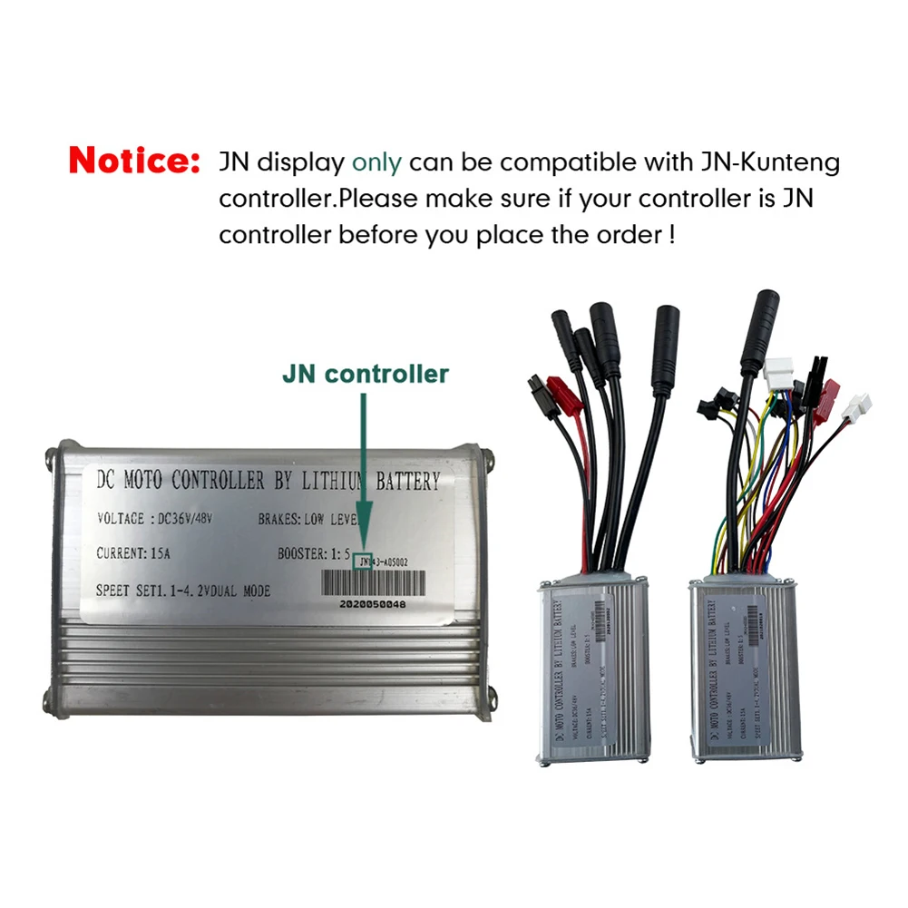 

Ebike LCD Display Socket Display Φ22.2mm 5 Pin E-Bike Display Muiti Functions SM Plug SM/Waterproof(WP) Connector