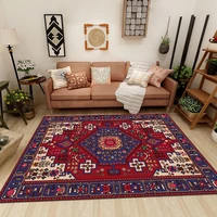 american retro ethnic persian style bedroom decoration carpet living room sofa coffee table mat cloakroom lounge rug washable