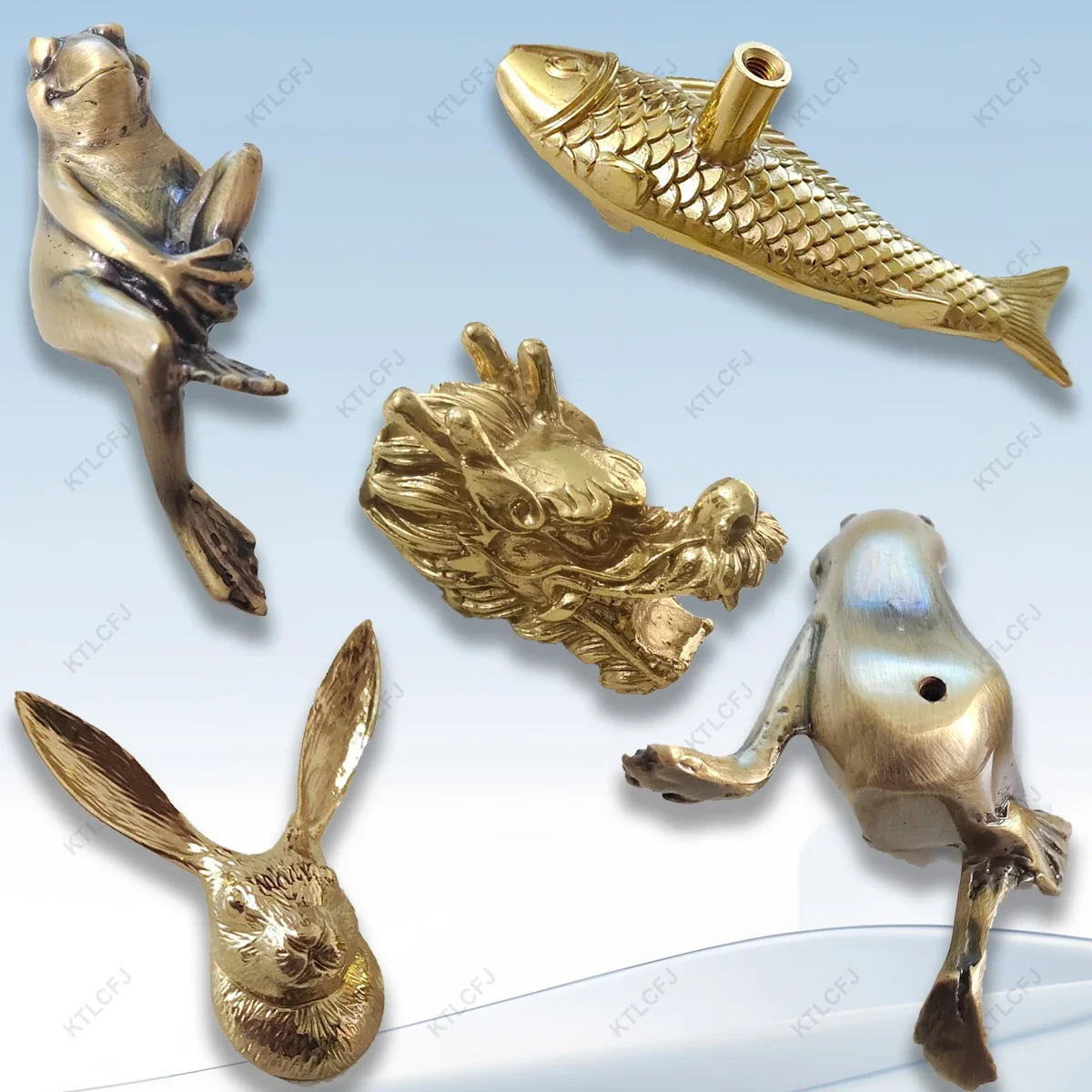 Ручка в форме животного для шкафа с выдвижными ящиками