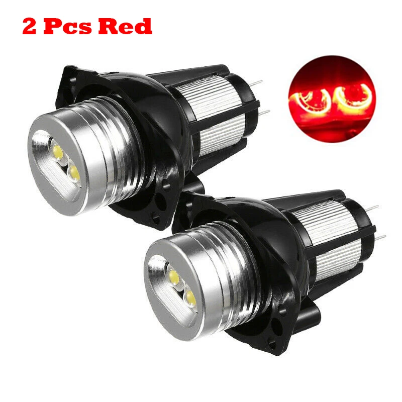 

E90 Светодиодные дневные ходовые огни Angel Eyes для BMW E90 E91 3-Series 325i 330i 335i 2005-2008 Высокая яркость Белый/Синий/Желтый/Красный