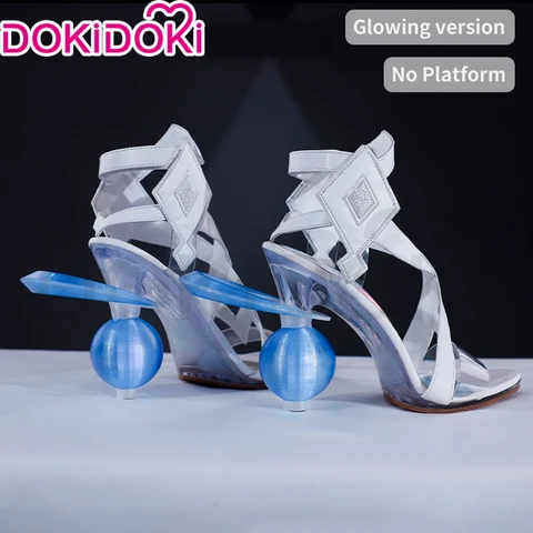 Светящиеся туфли Колумбины Genshin Impact DokiDoki женские
