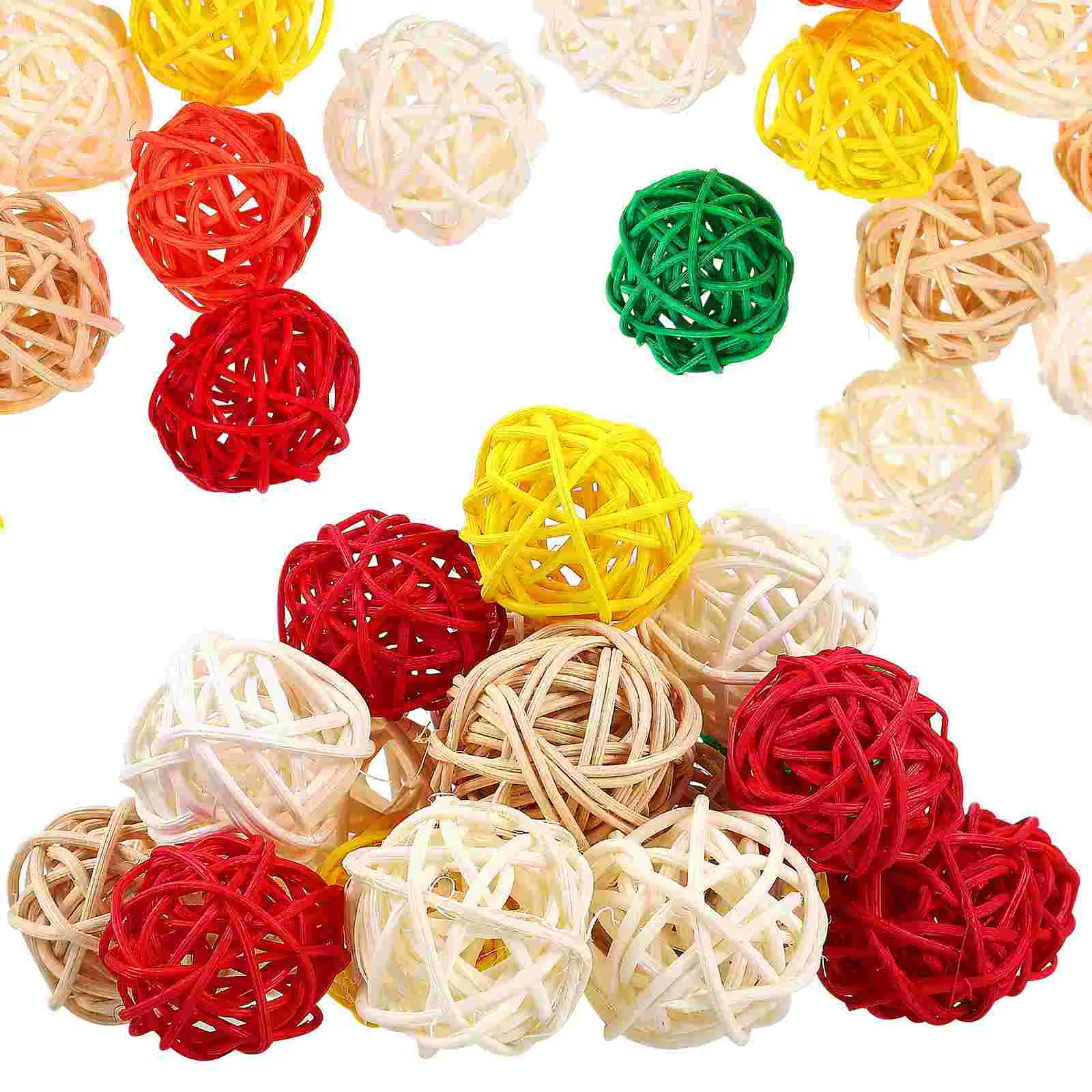 

For Rattan Wicker Bird Toys Decorative Birds Parrot Chewingtoy Parrots Fat Wild Cage Decorating