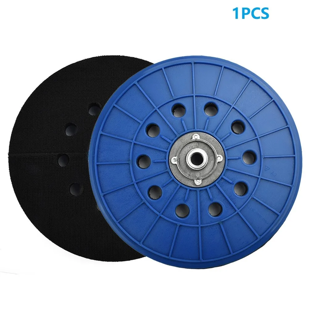 

9 Inch 230mm Wall Polishing Backing Plate 10 Holes Backup Pad With 14mm Thread Sanding Pad For Drywall Sander Hook And Loop