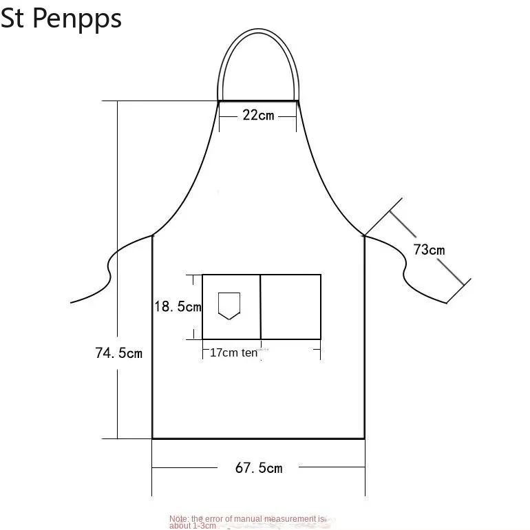 1 шт. водонепроницаемый фартук для мужчин и женщин |