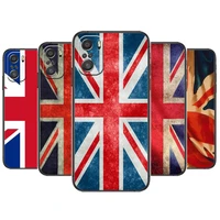british flag english phone case for xiaomi redmi 11 lite pro ultra 10 9 8 mix 4 fold 10t black cover silicone back prett