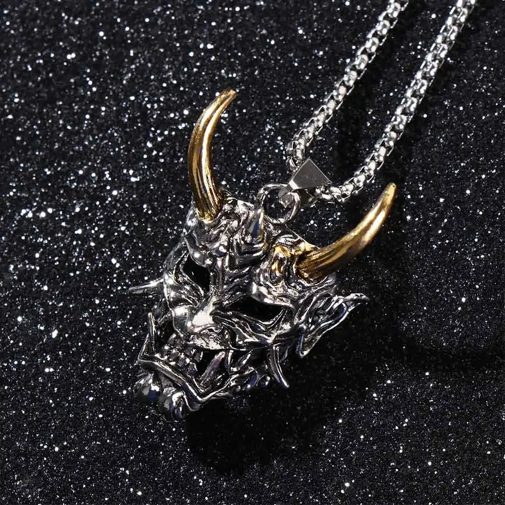 Уличная ретро темная винтажная крутая цепочка на ключицы из нержавеющей стали