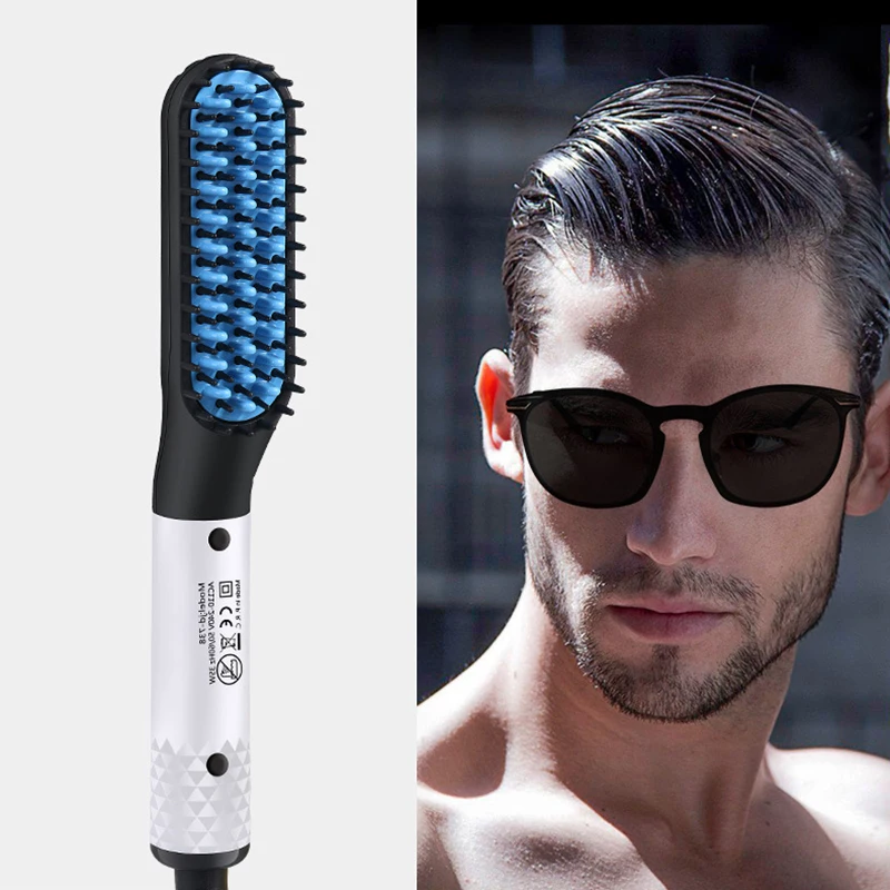 

New Multifunctional Hair Straightener Brush Professional Hair Comb Brush Beard Straightener Electric Comb Straightener Hair Comb