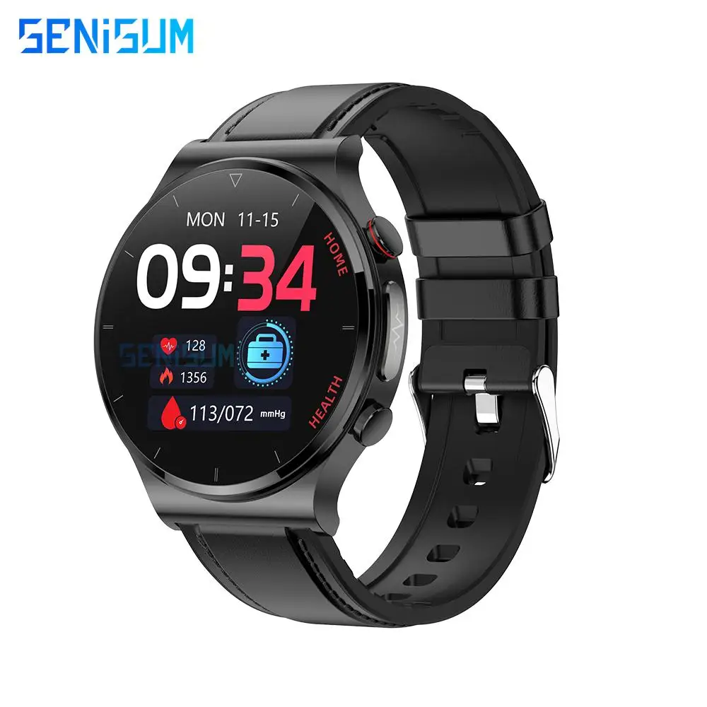 

1.3'' HD 360*360 Full Screen Smartwatch IP68 Waterproof Health Physio Therapy ECG SPO2 Heart Rate BP Monitor Sports Smart Watch