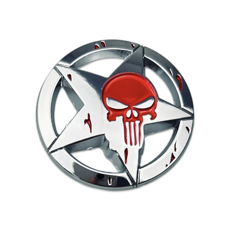 Боковая эмблема кузова автомобиля череп задний багажник значок наклейка для BMW