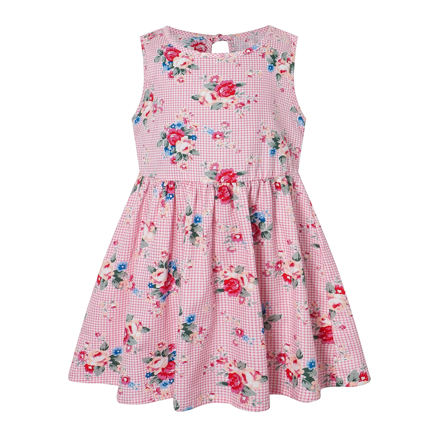 

Summer Party Dresses for Girl France Sleeveless Princess Evening Children Dress Elegant Fashion Print Costumes for Girls 2022