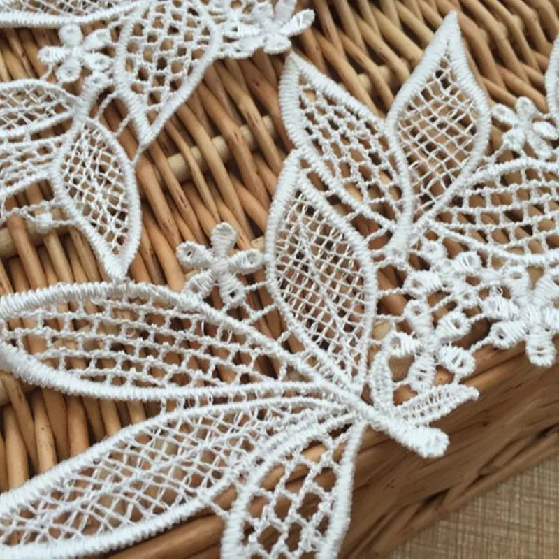 1 шт. искусственная ткань вышивка цветочное кружево искусственное аппликация