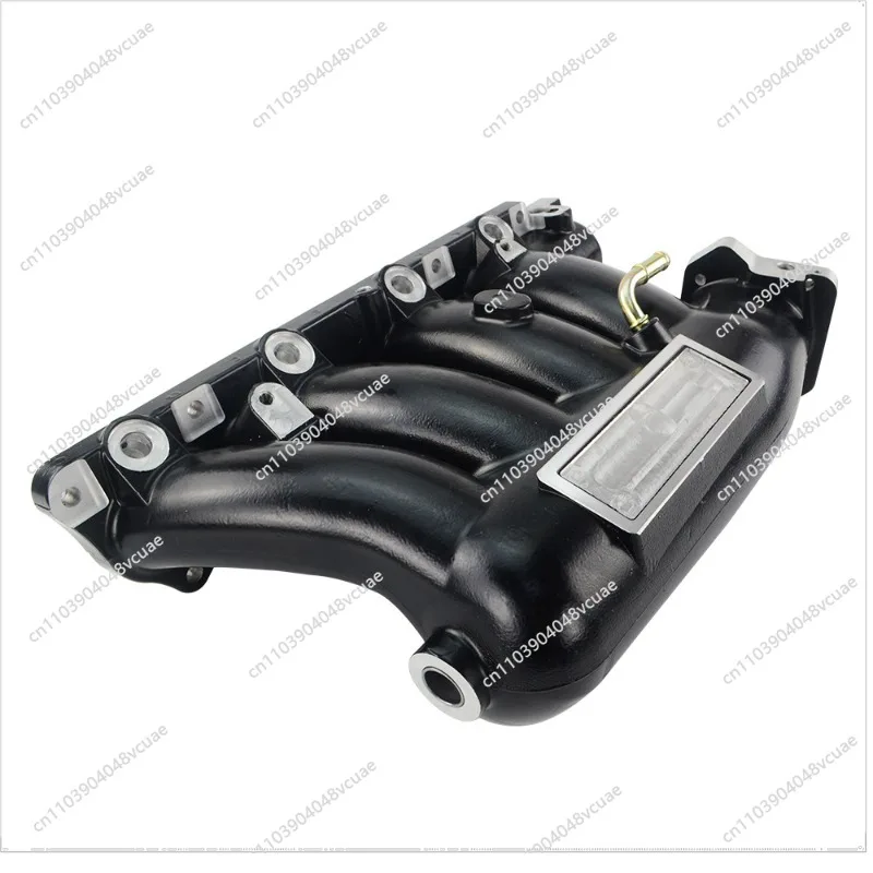 Фото Новый впускной коллектор Skunk2, черный/серебристый, подходит для Honda Civic K24A2 K20Z3 №4