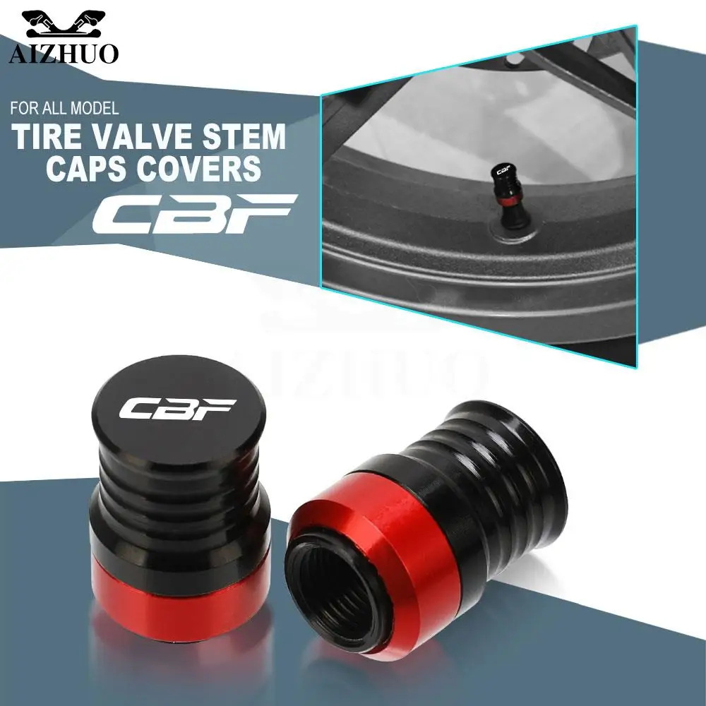 

For Honda CBF600 CBF600SA CBF1000 CBF1000A Motorcycles Wheel Tire Valve Stem Caps Airtight Covers CBF 600 1000 A SA 2006-2013