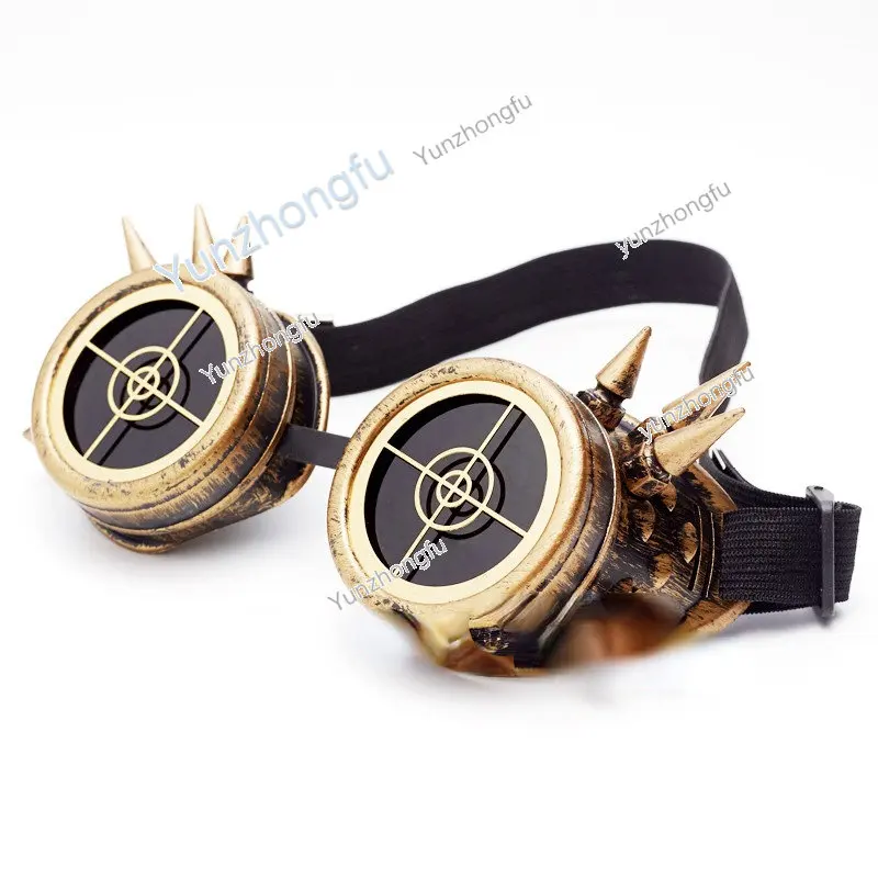 

Steam Punk Goth DIY Cycling Goggles Faux-Metallic Retro Goggles Cosplay Props