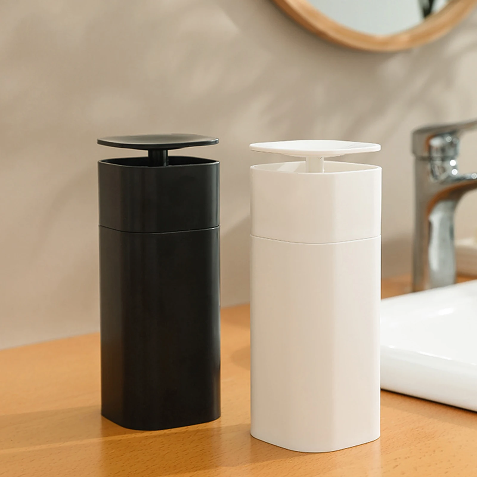 

Multifunctional Kitchen Bathroom Press Box Push Type Toning Lotion Bottles Vacuum Pump Bottles Plastic Lotion Sub-Bottling