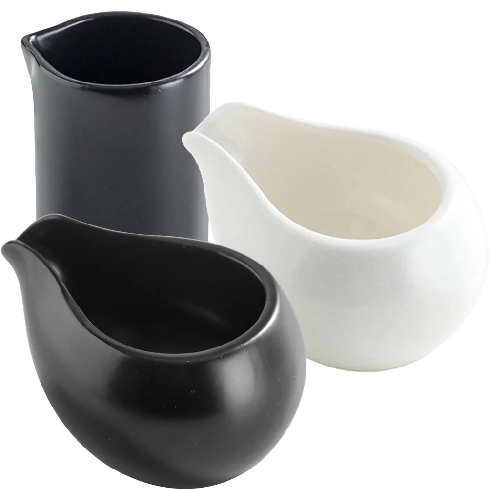 

Sauce Dispenser Coffee Mug Pitcher Cup Boat Gravy Boats European Style Steak Juice Bucket
