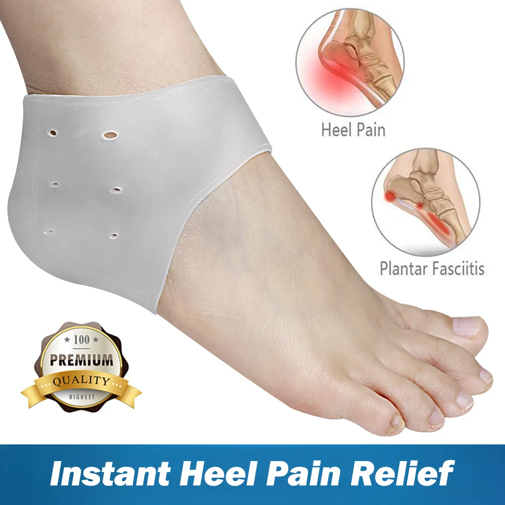 2 шт./упаковка гелевые протекторы для пяток