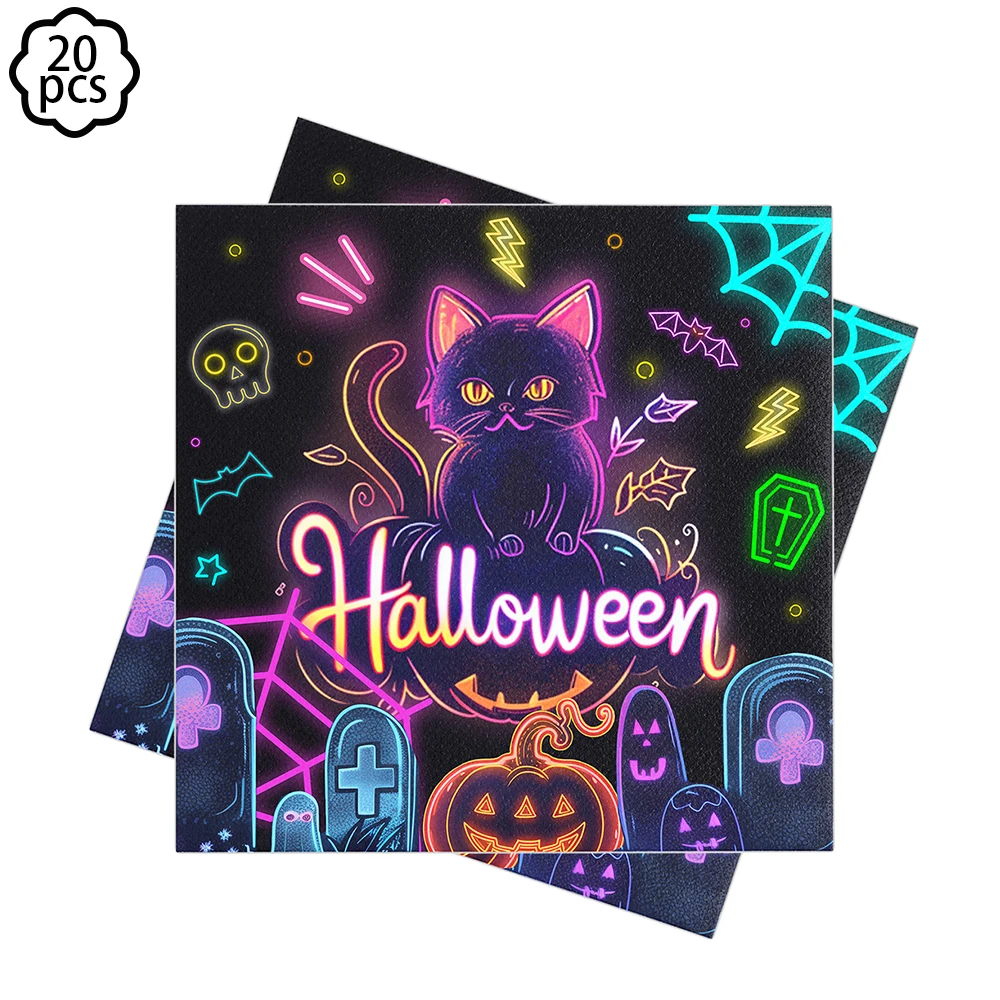 

Одноразовая посуда на Хэллоуин BOUSSAC