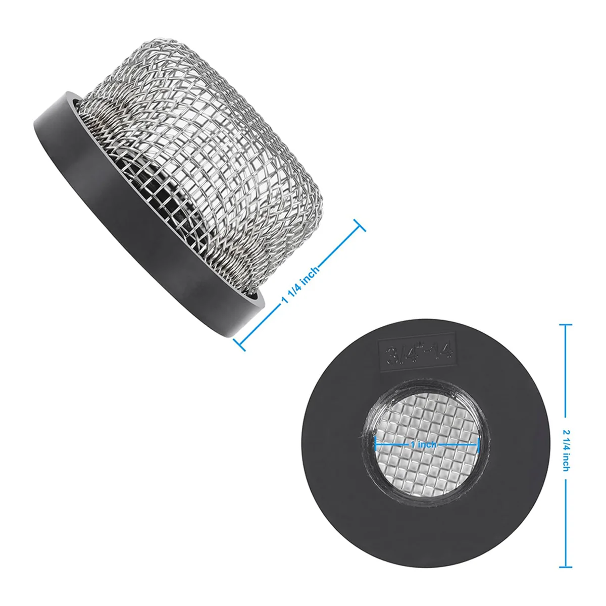 Сетчатый сетчатый фильтр аэратора для насоса Livewell внутренней резьбы 3/4 дюйма-14