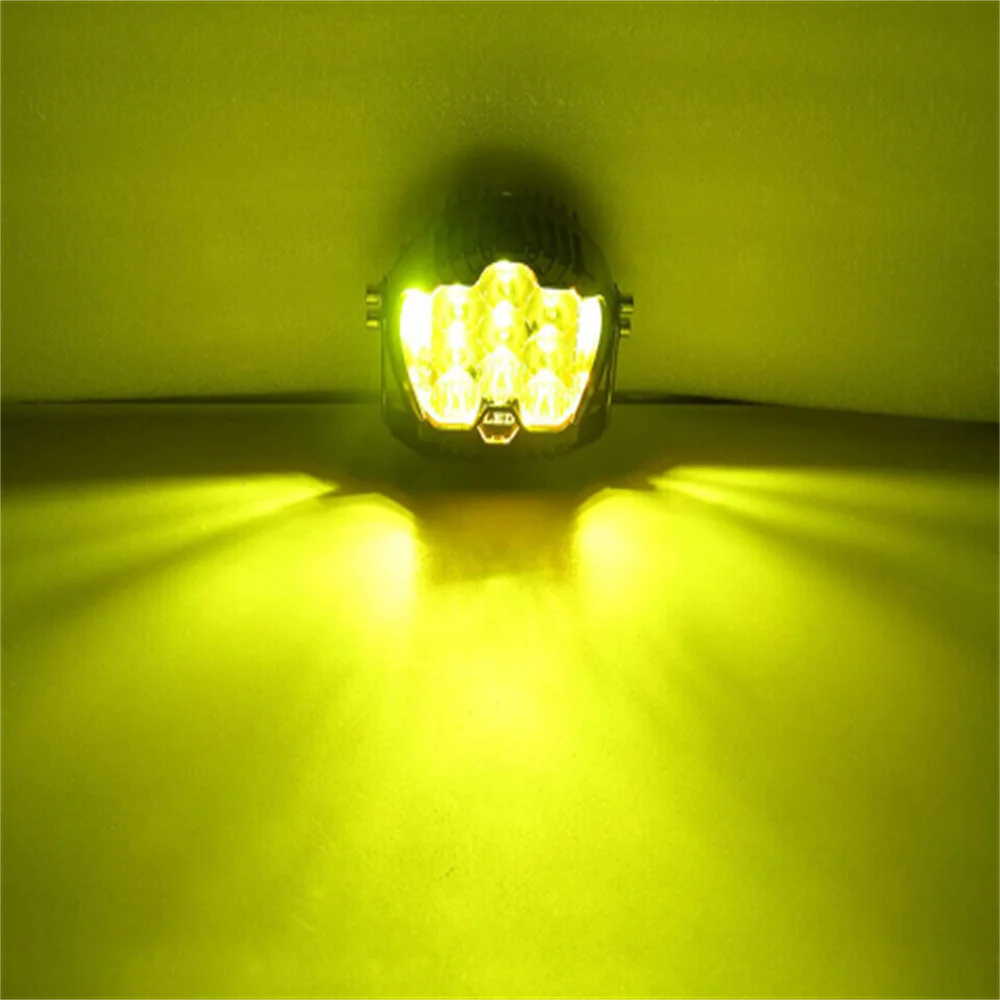 

5 Inch Car LED Work Light Amber Fog Lights 12V-24V 6000K Motorcycle Universal Headlights Car Automotive Hot Sale Supplies