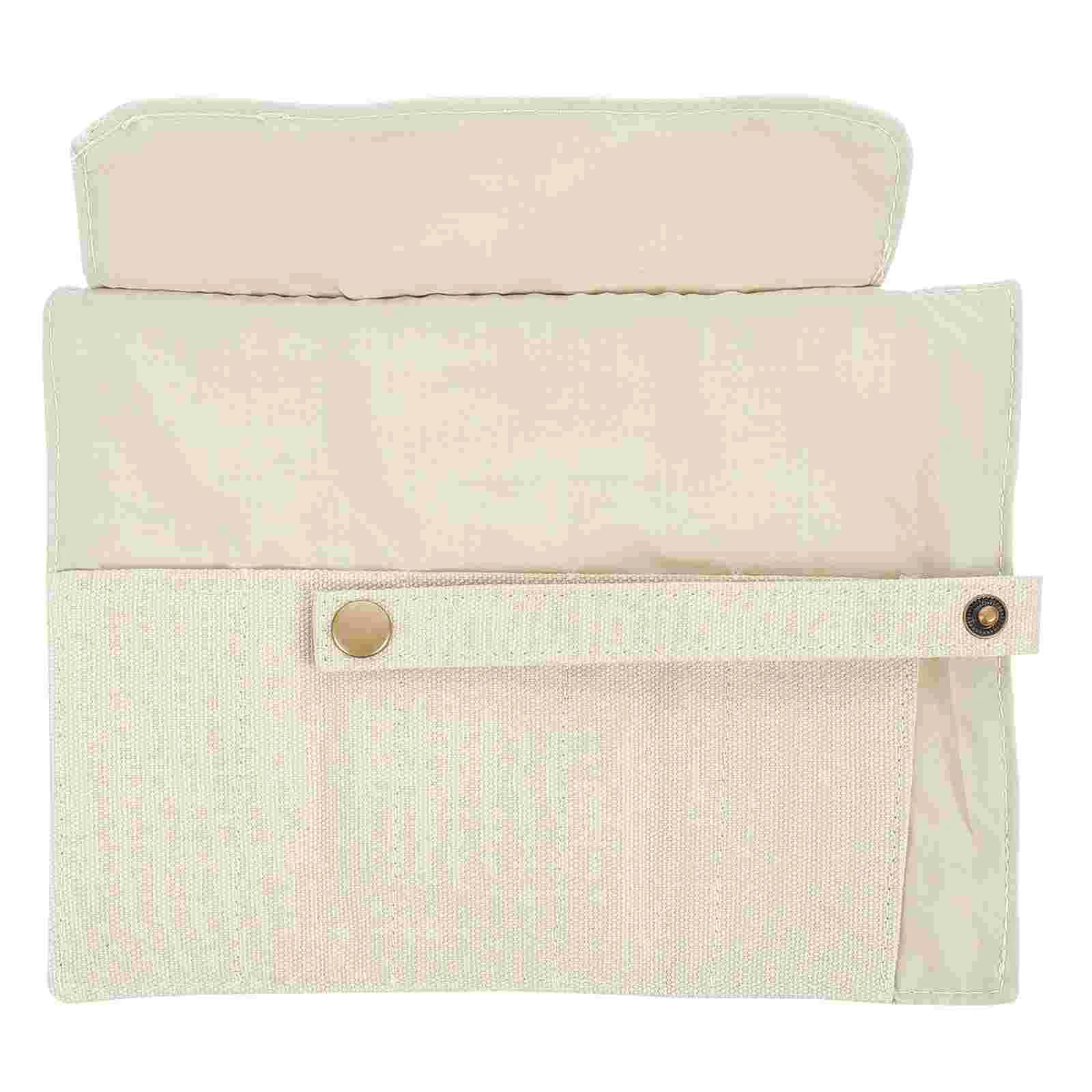 

Bracelet Holder Organizer Watch Bag Storage Roll Canvas Jewelry Intelligent 19X8X1.5CM Travel Khaki