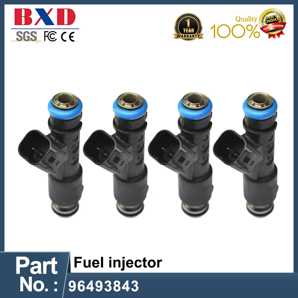 

1/4 шт. оригинальная Форсунка топливного инжектора Bico OE 96493843 для Suzuki Forenza Reno 2.0L 4 CYL L4 2006-2008 9 649 384 3 впрыска