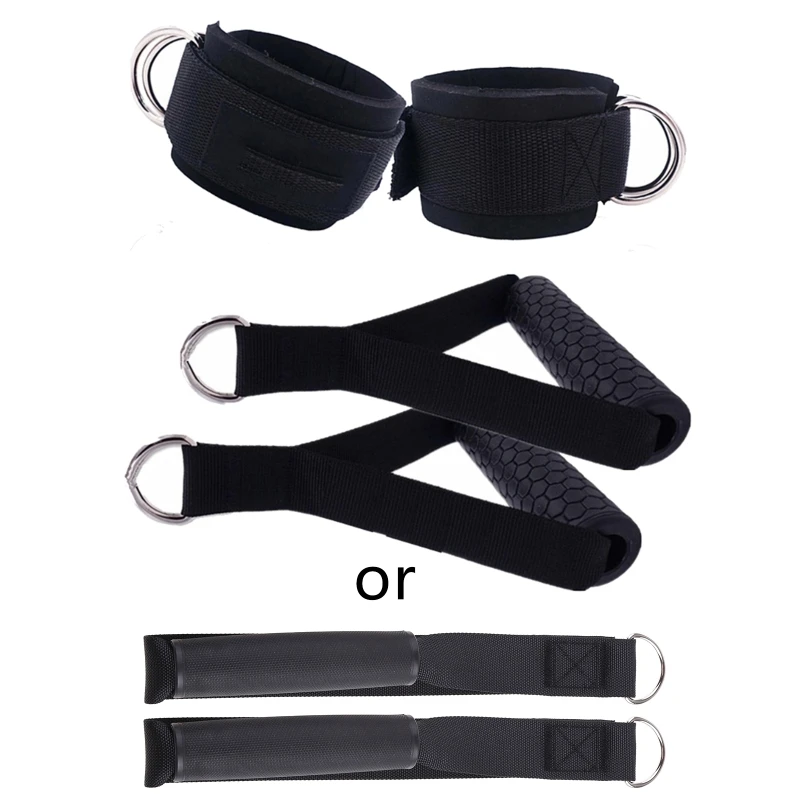 

Nylon Fitness Accessory Tricep Rope Handle Cable Crossover Gym Machine Attachment Resistance For Fitness Body Building