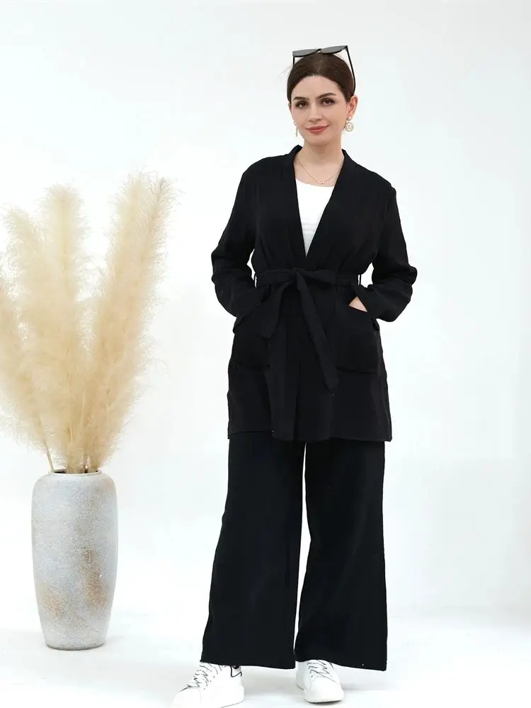 Набор из 2 предметов Рамадан ИД умеренная абайя молитвенная одежда женский