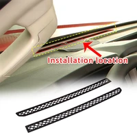 for 22 23 toyota tundra dashboard air outlet anti blocking mesh protector car interior accessories stainless steel black