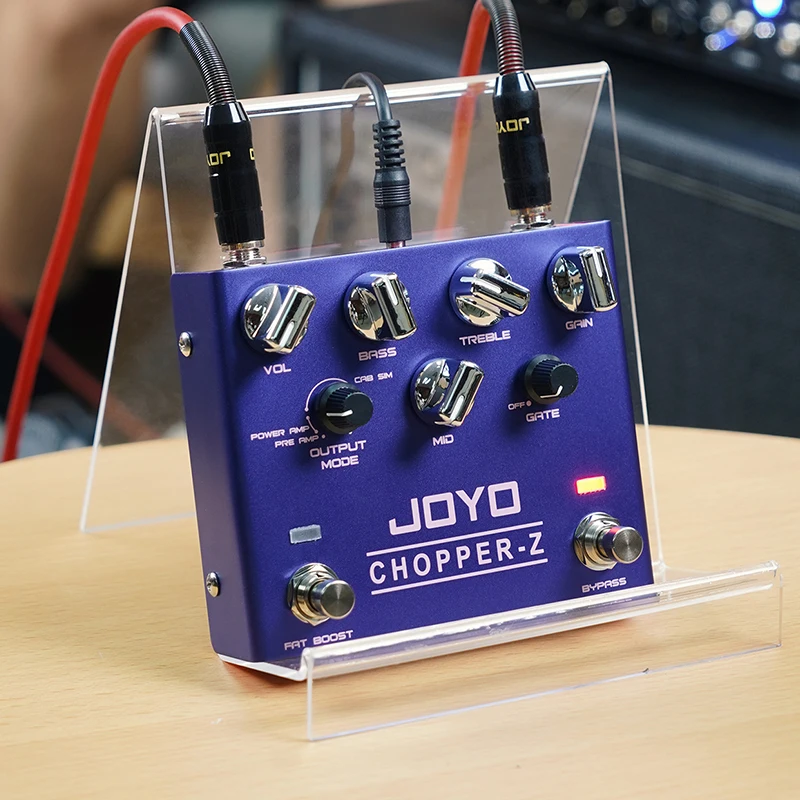 JOYO R-18 CHOPPER-Z Distortion Pedal Guitar Effect Pedal High Gain AMP Simulation Modern Metal Sound Noise Gate Guitar Parts enlarge