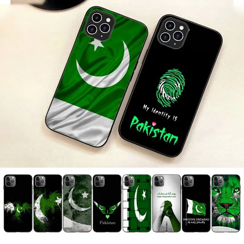 

Pakistan Flag Phone Case For Iphone 7 8 Plus X Xr Xs 11 12 13 14 Se2020 Mini Pro Max Case