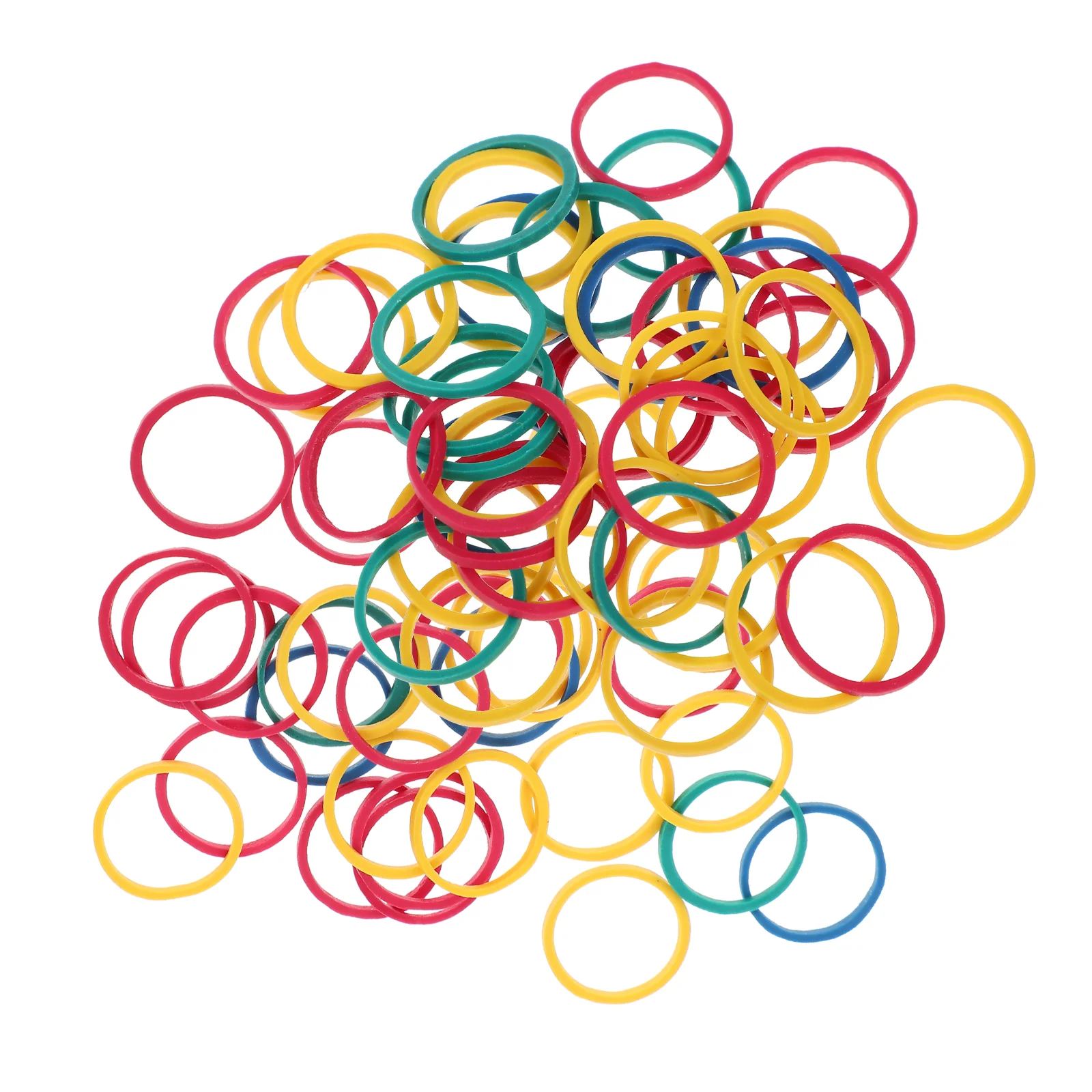 

1 Set Versatile Rubber Rings Colorful Elastic Rubber Rings Convenient Rubber Bands