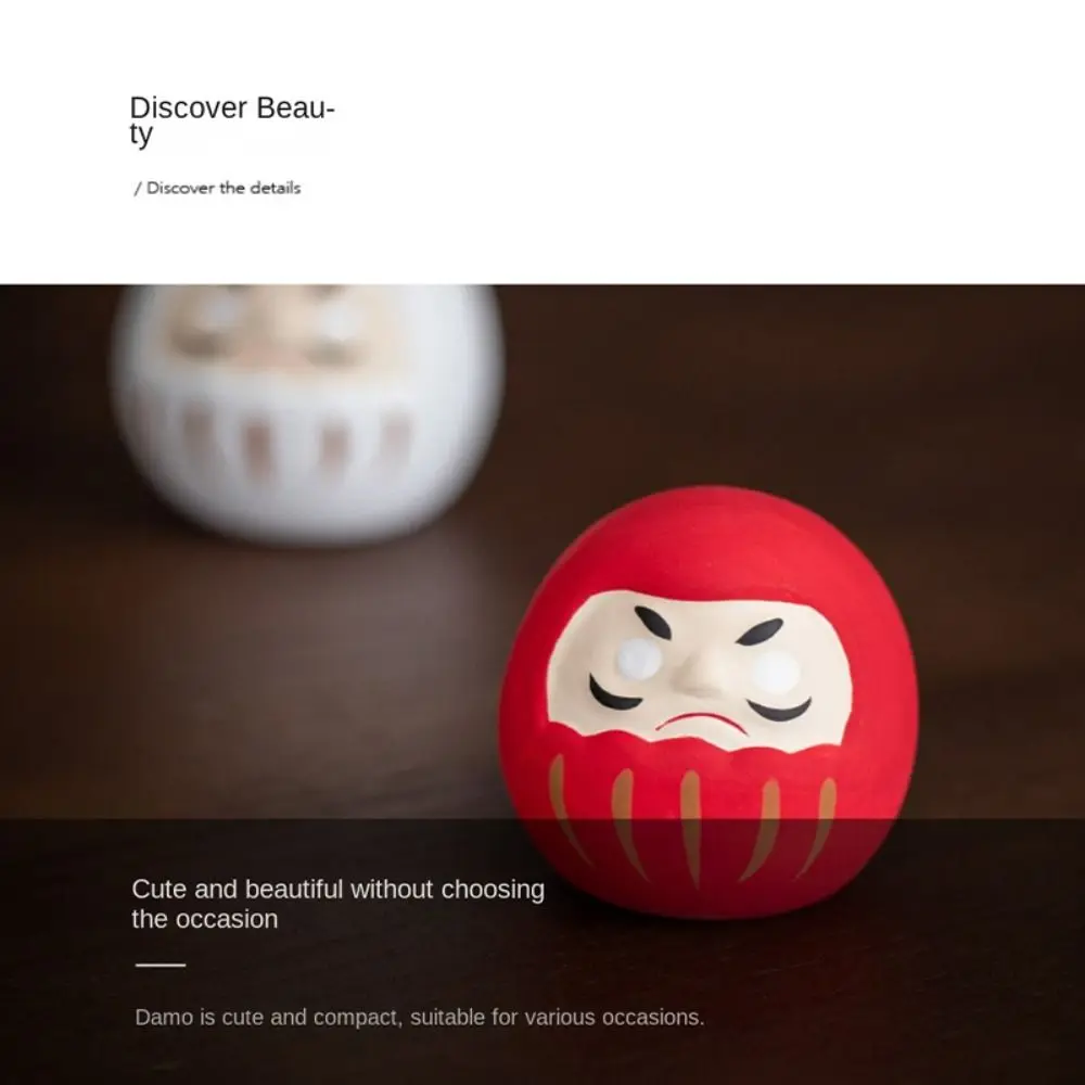 Японская керамическая кукла Дарума поделки счастливый шарм мультяшный кот