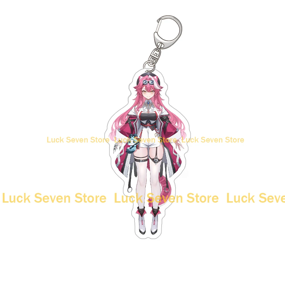 Фото LuckySeven Store Hololive Виртуальный официальный персонаж игры Elizabeth Raora Panthera Акриловый брелок для телефона Сумка кулон подарок №3