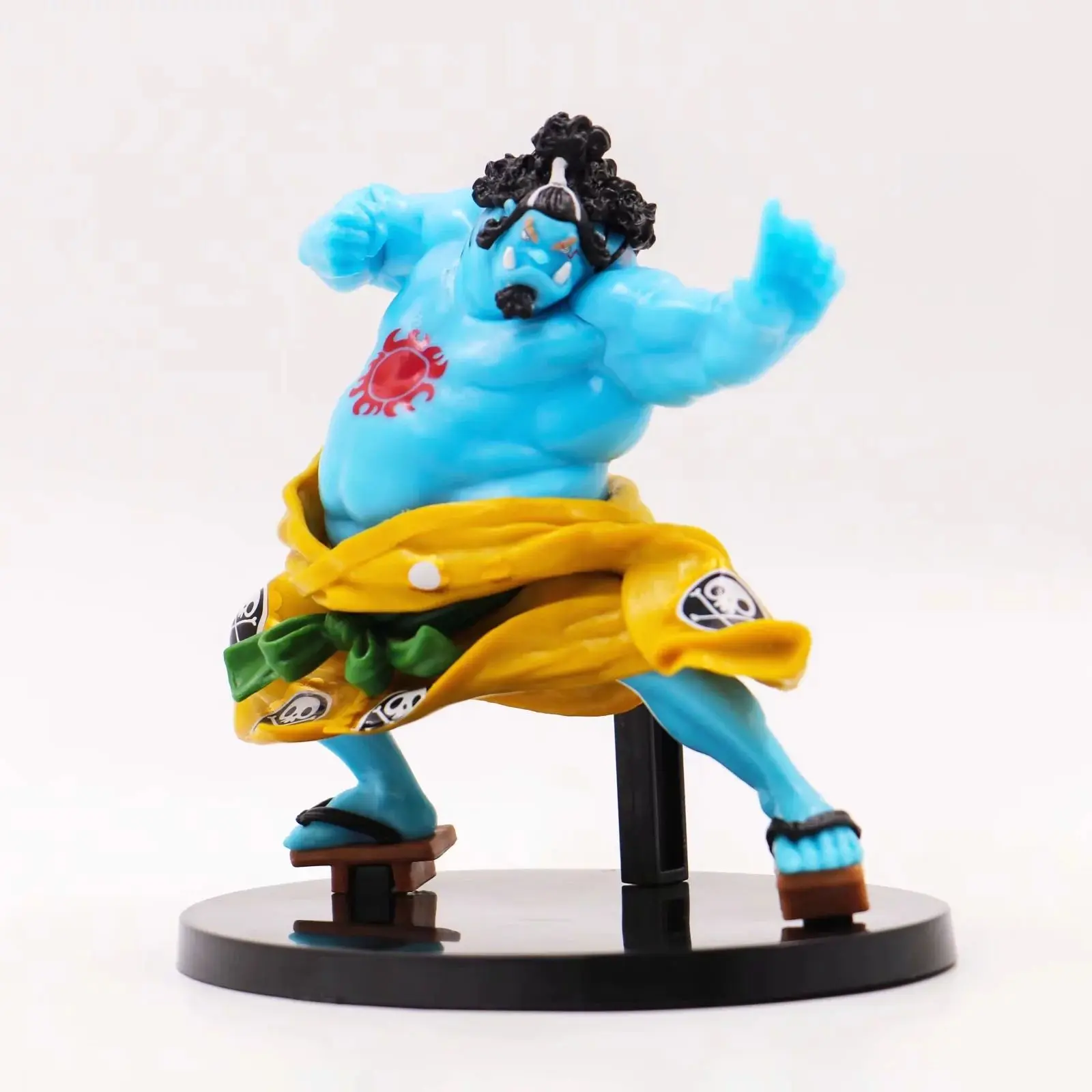 

Аниме One Piece Jinbe Fish-это каратэ бойцовская версия. ПВХ экшн-фигурка манга Статуя Коллекционная модель детские игрушки куклы Подарки