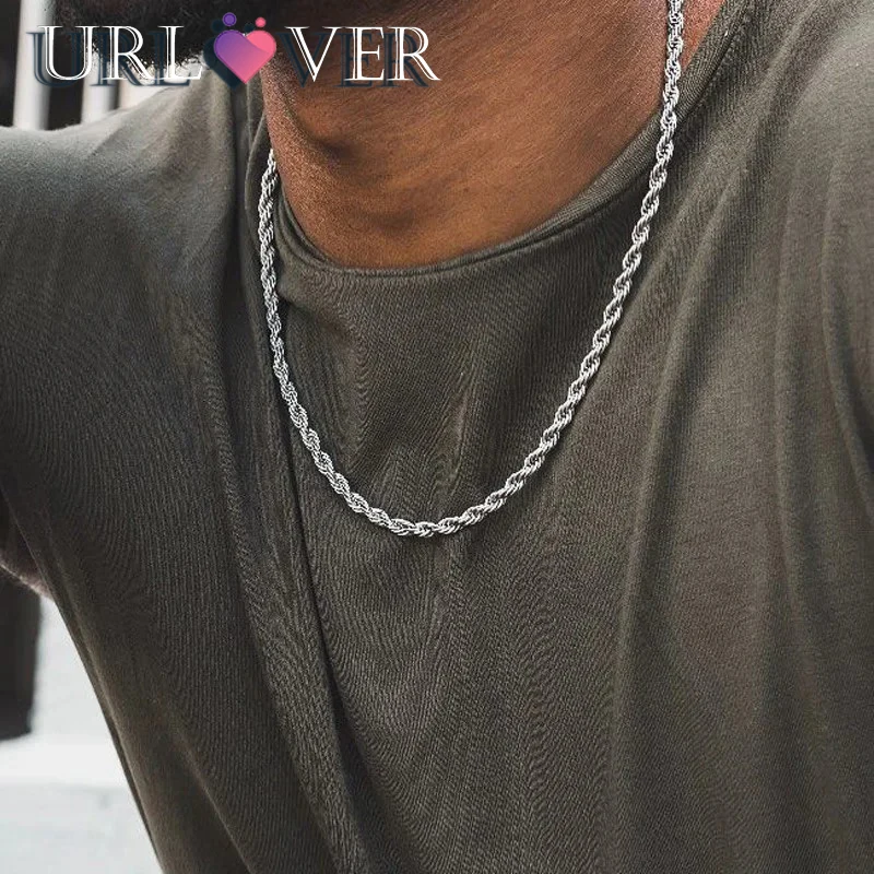 Веревка URLOVER искусственная кожа ширина 2/3/4/6 мм Стерлинговое Серебро 925 пробы