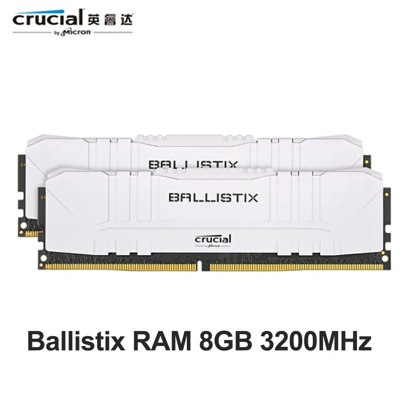 Оперативная память для настольного ПК Crucial Ballistix DDR4 8 ГБ CL16 3200 в 16 1 35 МГц CL22 |