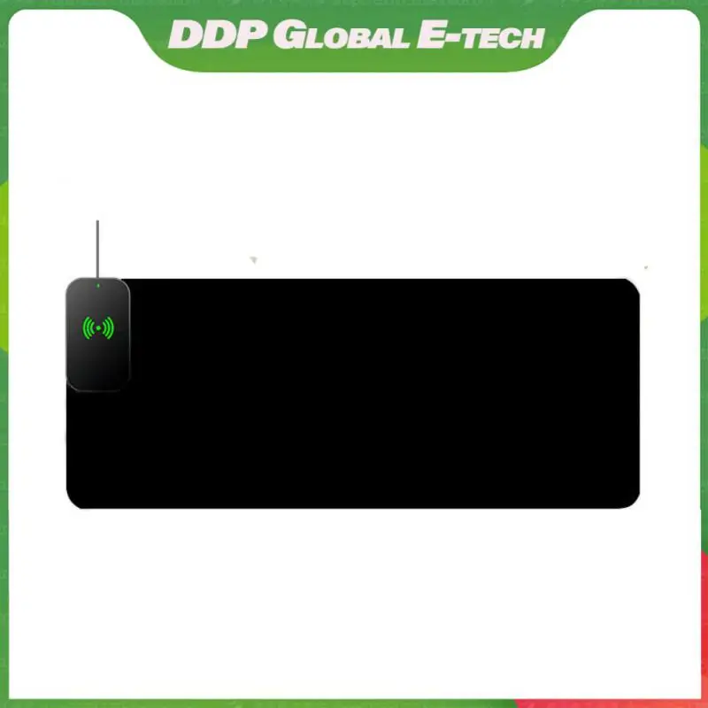 

One Click To Change The Light Led Luminous Wireless Mouse Pad Made Of Natural Rubber Anti Slip Keyboard Pad Calculator Mouse Pad