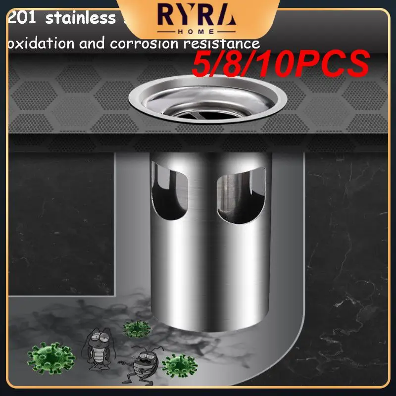 

5/8/10 шт., дренажный фильтр для ванной