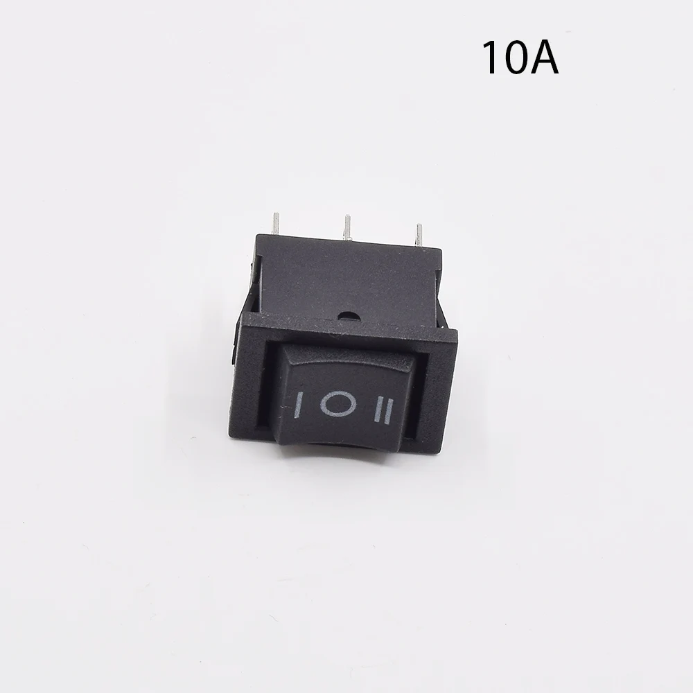 

Переключатель переключения прямого и обратного хода, 10 А/20 А, 3-36 в, CW, CCW, для двигателя постоянного тока, кнопочный переключатель питания